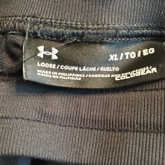 Under Armour Black Athletic Sweatpants - Picture 2 of 2